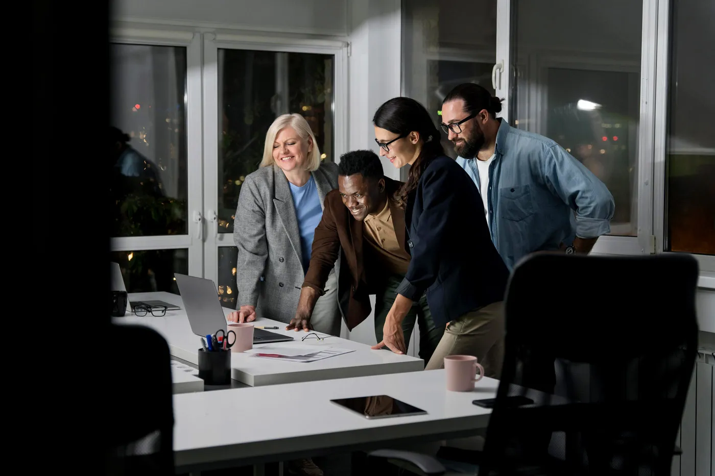 A team working together in Adelaide
