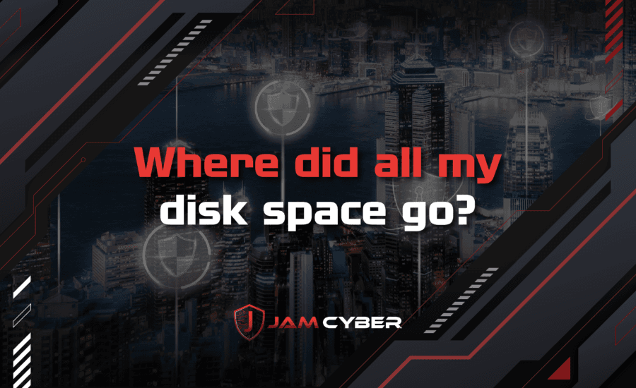 Where did all my disk space go?