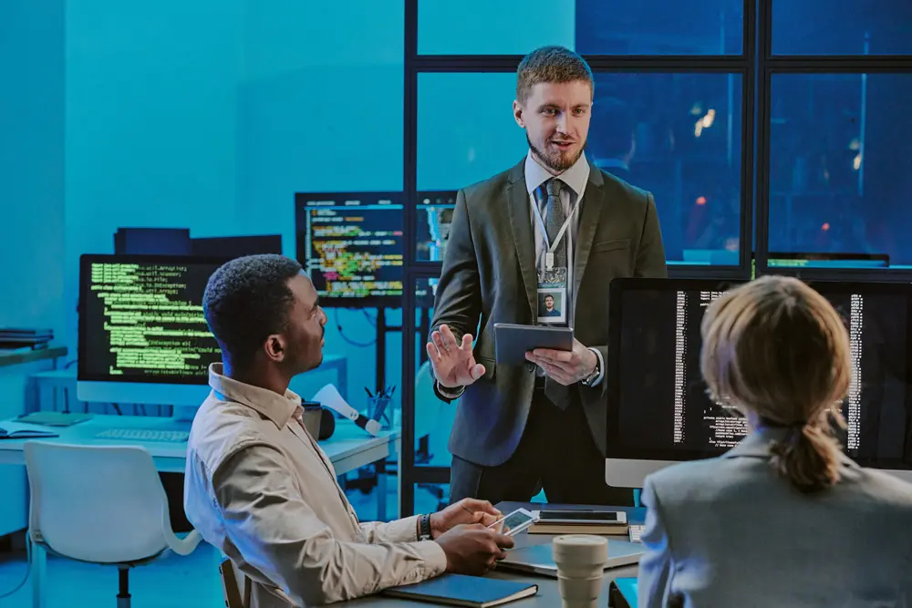 cybersecurity specialist sharing his ideas during 2025 02 11 06 57 53 utc