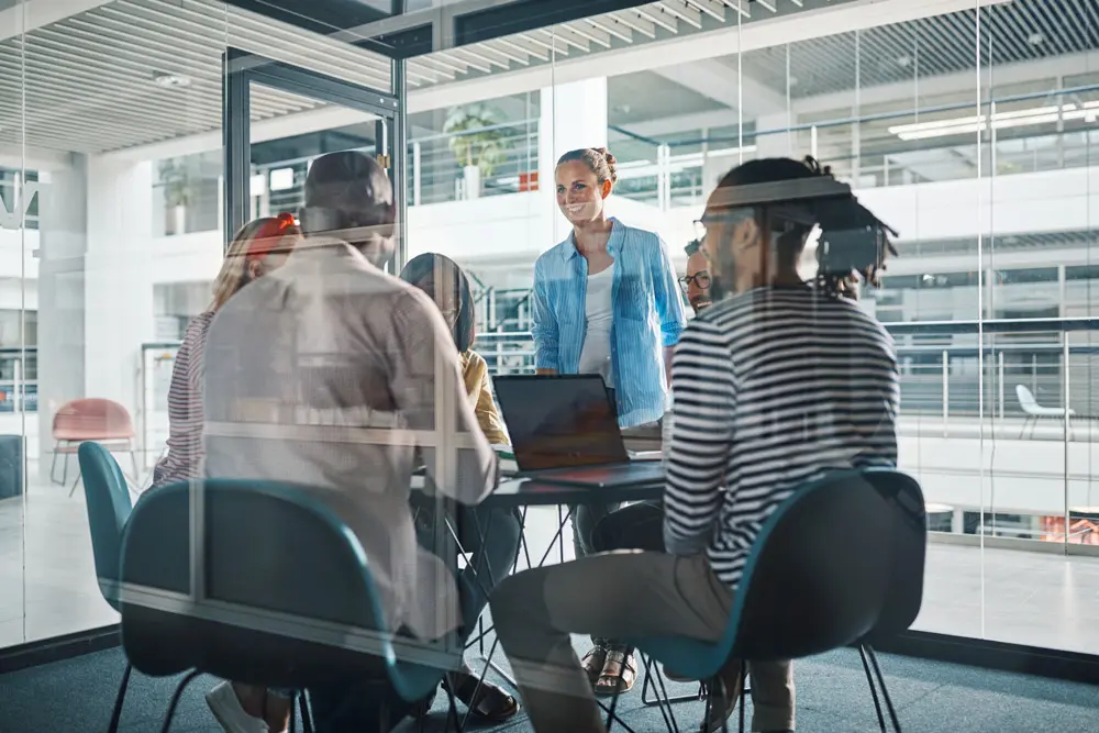 diverse businesspeople meeting together inside a g 2024 09 13 22 35 08 utc